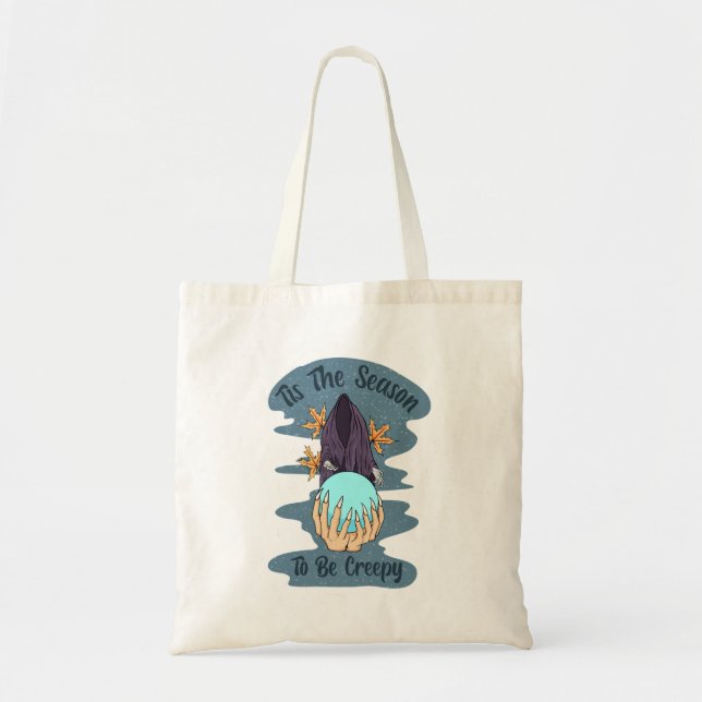 Tote Bag C'Est La Saison D'Être Déplaisant Fantôme Hallowee (Devant)