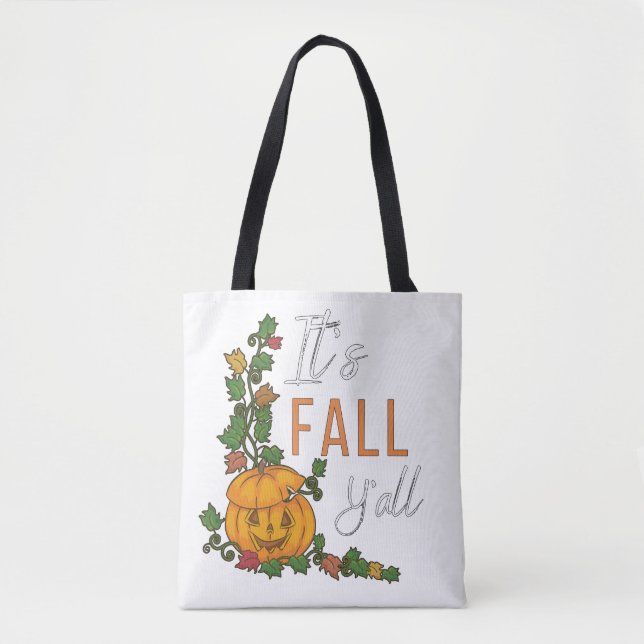 Tote Bag C'est l'automne (Devant)