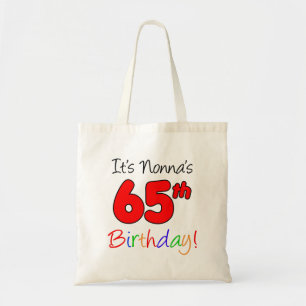Tote Bag C'est le 65ème anniversaire de Nonna, le Fourre-to