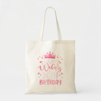 Tote Bag C'est les 30 ans de ma femme Rose Joyeux 30 ans
