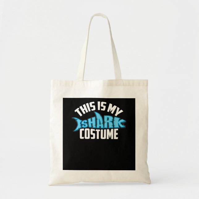 Tote Bag C'Est Mon Costume De Requin Sea Creatme (Devant)