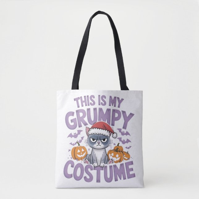 Tote Bag C'est mon costume grumpy - Drôle design pour Adult (Devant)