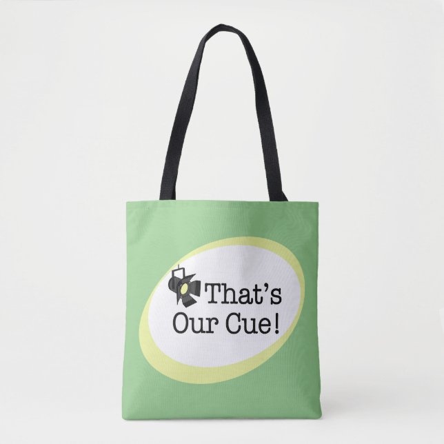 Tote Bag C'est notre cue (Devant)
