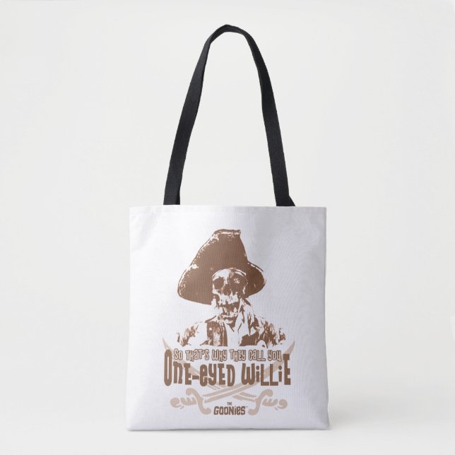 Tote Bag "C'est pour ça qu'ils t'appellent One-Eyed Willie" (Devant)
