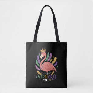 Tote Bag C'est son costume de flamant Mardi Gras à tous