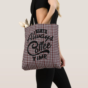 Tote Bag C'est toujours du café temps passé Fourre-tout