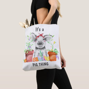 Tote Bag C'est un cochon