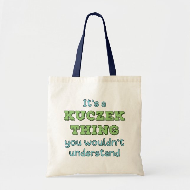 Tote Bag C'est une affaire Kuczek (Devant)