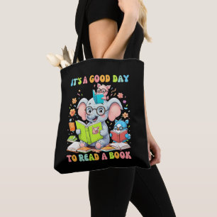 Tote Bag C'est une bonne journée pour lire un livre Lover T