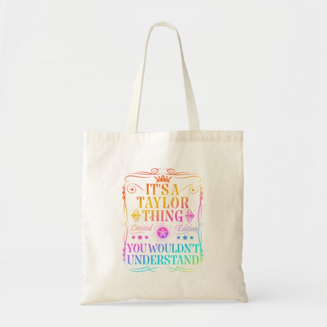 Tote Bag C'Est Une Chose Que Vous Ne Comprendriez Pas (Devant)