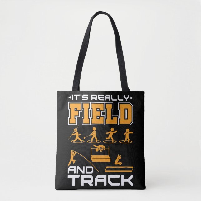 Tote Bag C'est Vraiment Field et Track Thrower Jumper (Devant)