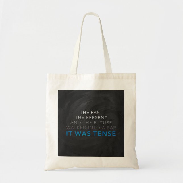 Tote Bag C'Était Tense (Devant)