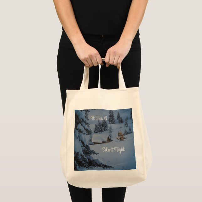 Tote Bag C'Était Une Nuit Silencieuse (Devant (produit))
