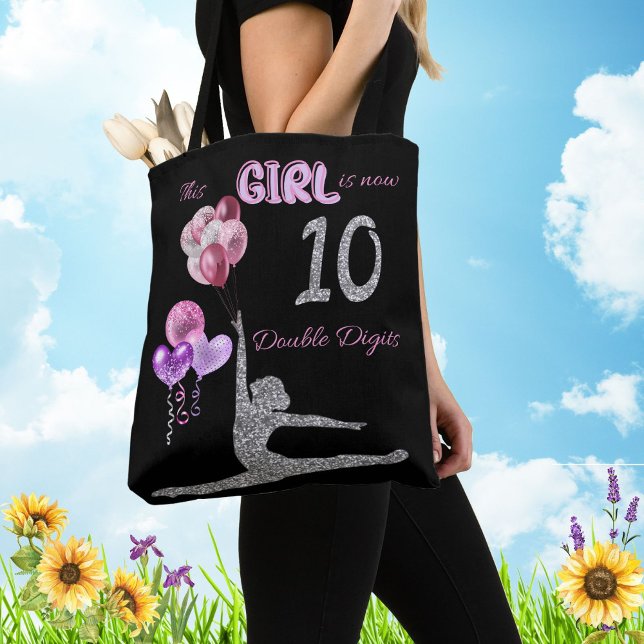 Tote Bag Cette Fille Est Maintenant 10 Chiffres Double (Créateur téléchargé)