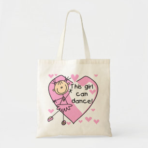 Tote Bag Cette fille peut danser le T-shirts et les cadeaux
