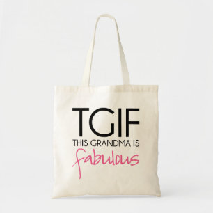 Tote Bag Cette grand-maman de TGIF est fabuleuse