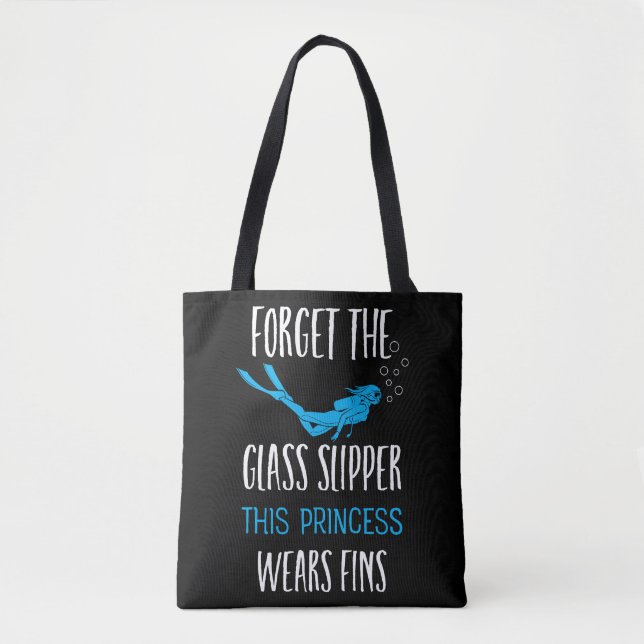 Tote Bag Cette Princesse Porte Des Fins Bleus (Devant)