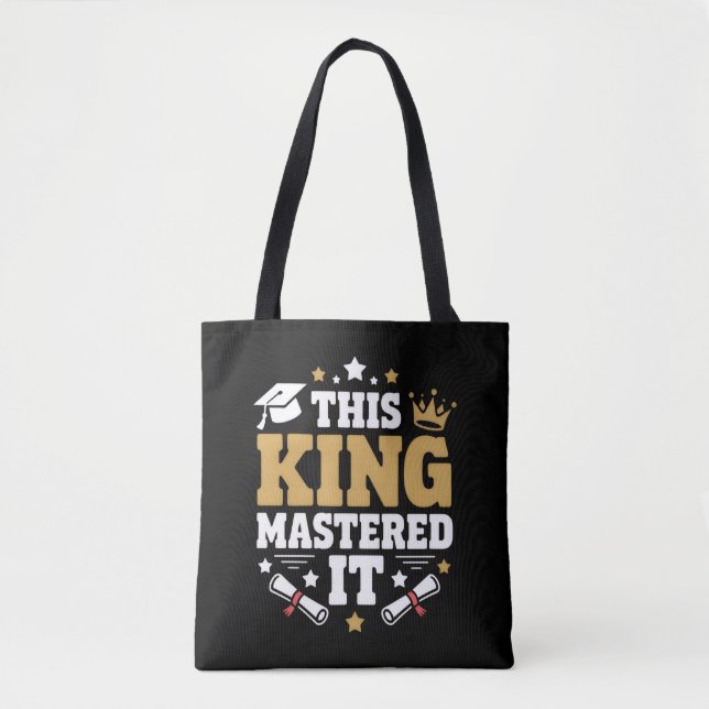 Tote Bag Cette promotion de fin d'études de master que j'ai (Devant)
