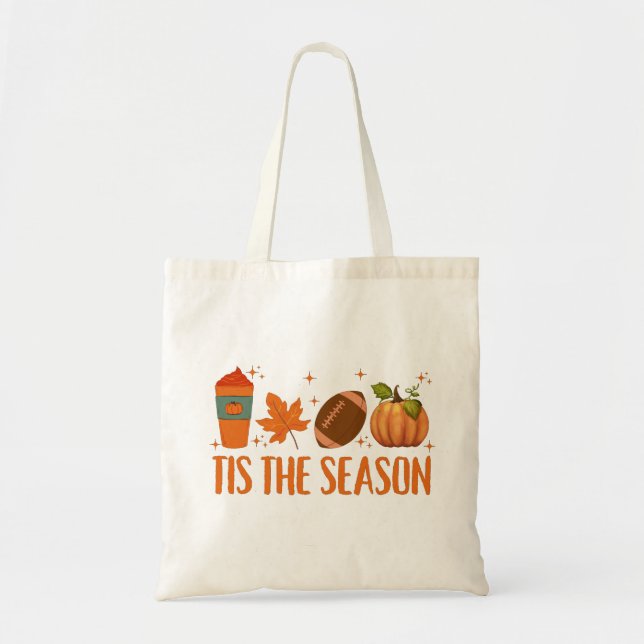 Tote Bag Cette Saison Automne Halloween Automne Halloween (Devant)