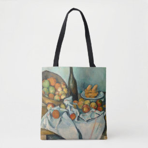Tote Bag Cezanne Panier Pommes Impressionnisme Art