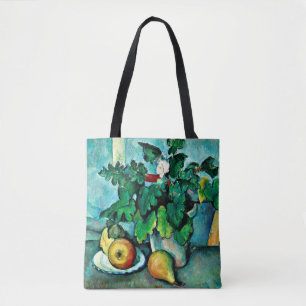 Tote Bag Cezanne - Pot de primeurs et fruits