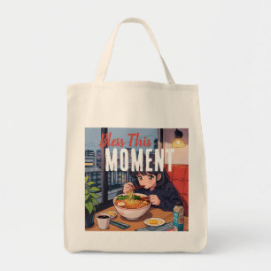 Tote Bag Chaleureux Ramen Fourre-tout - Retro Japonais Food