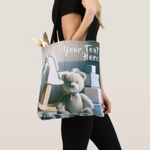 Tote Bag Chambre pour enfants avec jouets