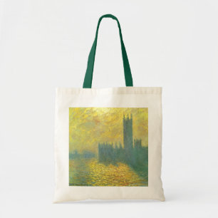 Tote Bag Chambres du Parlement, Stormy Sky par Claude Monet