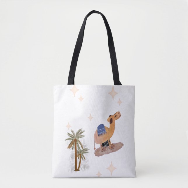 Tote Bag Chameau du désert (Devant)