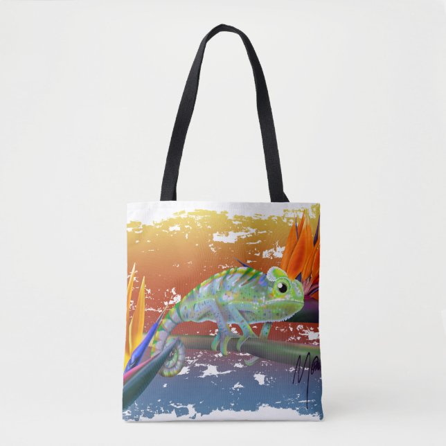 Tote Bag Chameleon  (Devant)