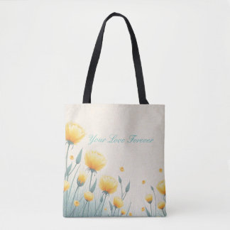 Tote Bag Champ d'amour sans fin