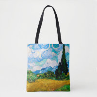 Champ de blé avec Cyprès, Van Gogh