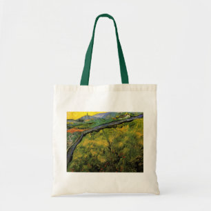 Tote Bag Champ de blé printanier, lever de soleil par Vince