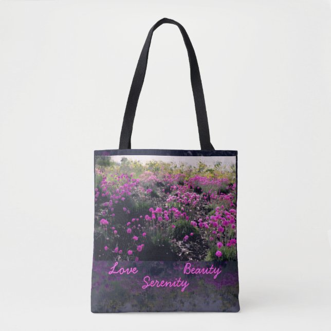 Tote Bag Champ de fleurs (Devant)