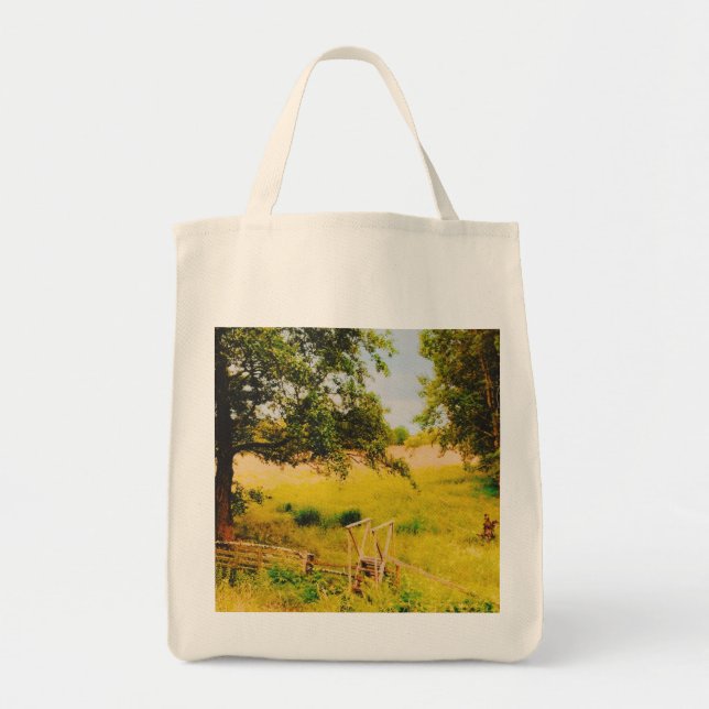 Tote Bag Champ d'été de Gysinge  (Devant)