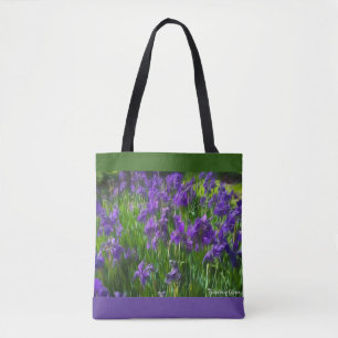 Tote Bag Champ d'Irises Fourre-tout