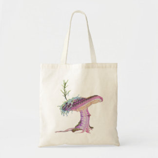Tote Bag Champignon aquarelle fantaisiste