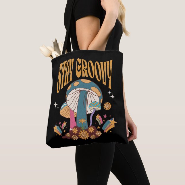 Tote Bag Champignon Reste Super Champignon (De près)