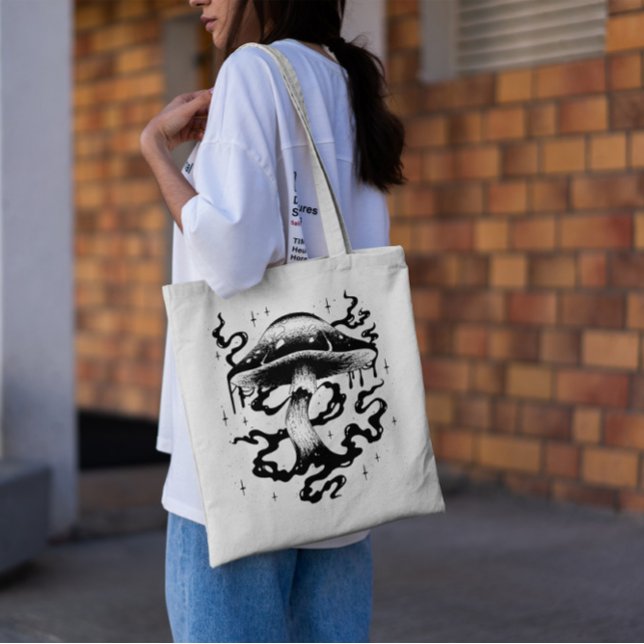 Tote Bag Champignons mystiques (Créateur téléchargé)
