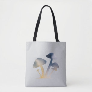 Tote Bag Champignons Nature Environnement Vie Silhouette St