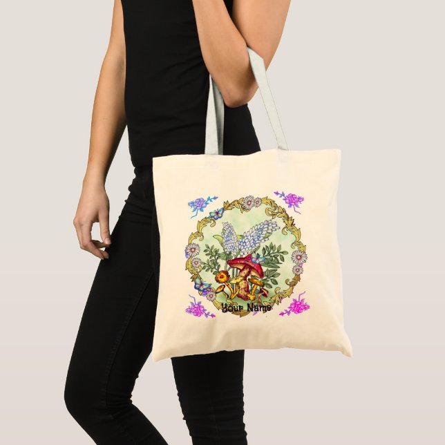 Tote Bag Champignons papillons (Devant (produit))