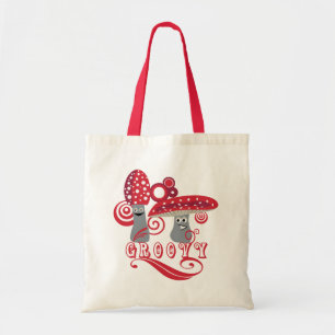 Tote Bag Champignons rouges super et amusants