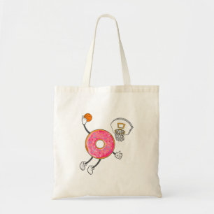 Tote Bag Champion de la nourriture de trou de beignet à tre