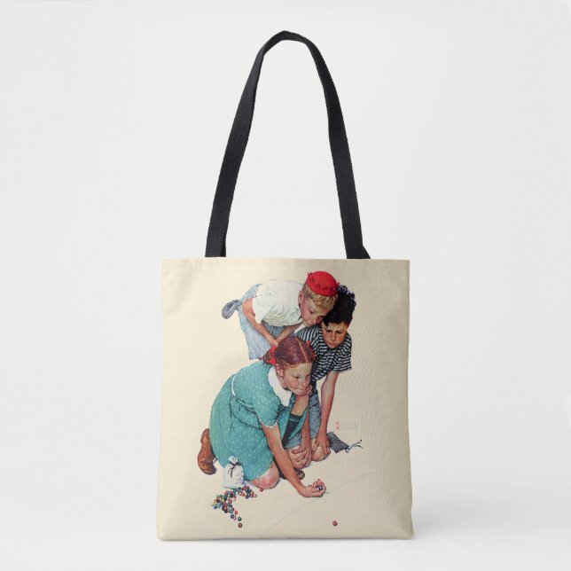 Tote Bag Champion de marbre (Devant)