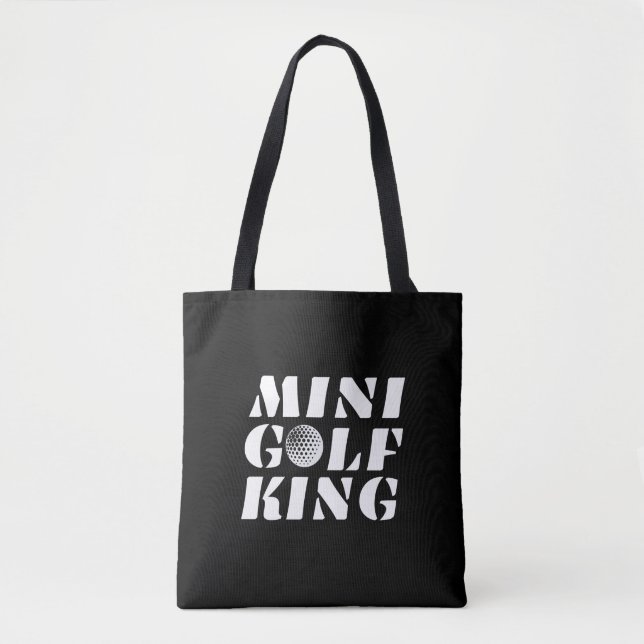Tote Bag Champion Minigolf King Minigolfer (Devant)