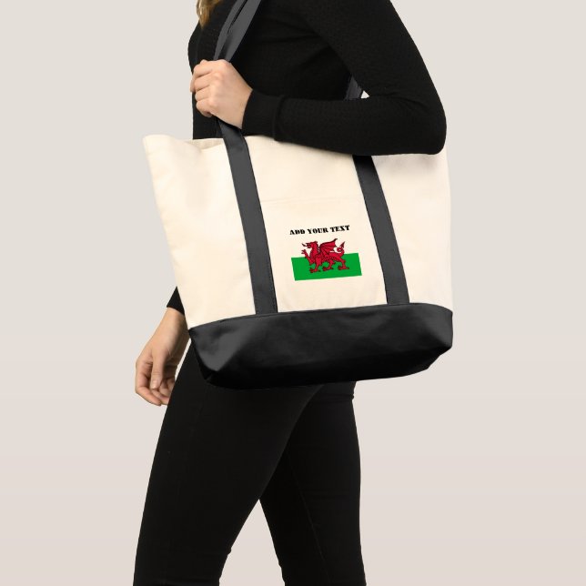 Tote Bag Championnat du monde de football de Galles 2022 (Devant (produit))