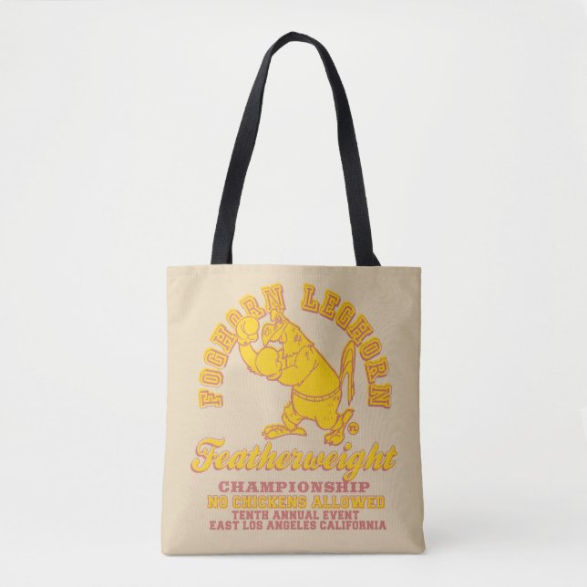 Tote Bag Championnat Foghorn Leghorn Featherweight (Devant)