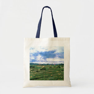 Tote Bag Champs de blé avec meules de Vincent van Gogh