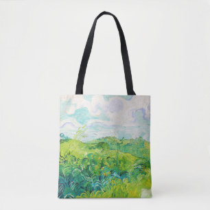 Tote Bag Champs de blé vert, Van Gogh