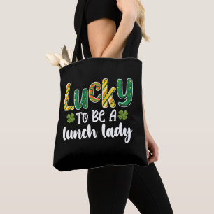Tote Bag Chanceux d'être une dame de cantine scolaire St Pa